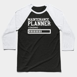 Funny Vintage Maintenance Planner Job Gift Idea Baseball T-Shirt